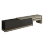 Hanah Home Soporte para TV Nest Travertino y Antracita